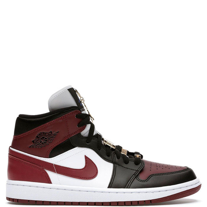 Nike Air Jordan 1 Mid SE Black Dark Beetroot