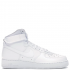 Nike Air Force 1 Mid (Full White)