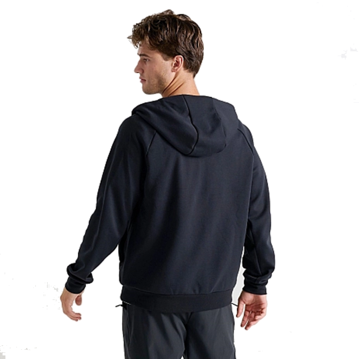 ТОЛСТОВКА NIKE PRIMARY DRI-FIT UV FULL-ZIP VERSATILE HOODIE BLACK FZ0967-010