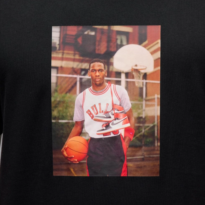 Футболка чоловіча Air Jordan Brand Photo Ss Crew Black HJ2354-010