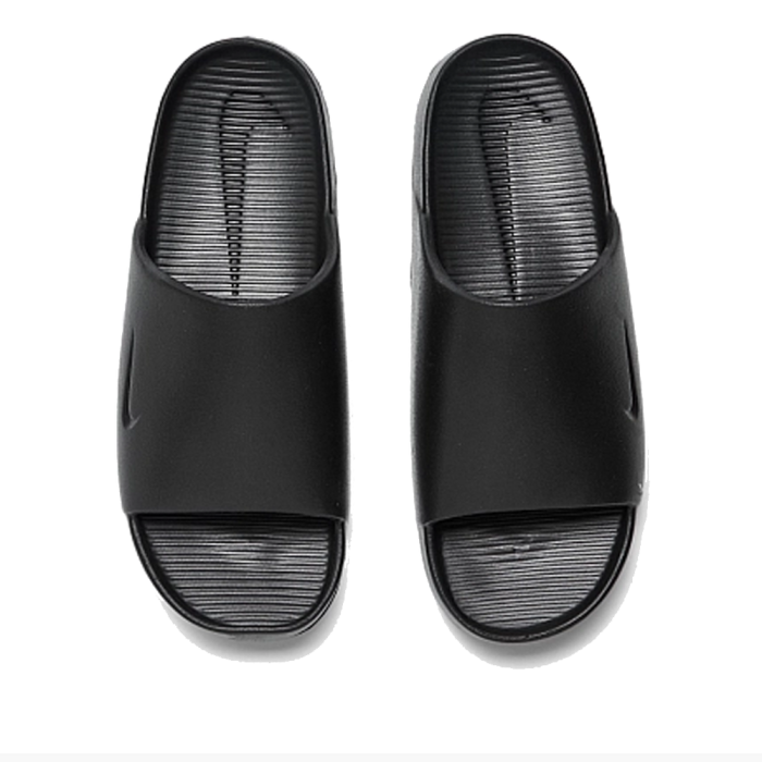 NIKE CALM SLIDE SANDALS BLACK FD4116-001