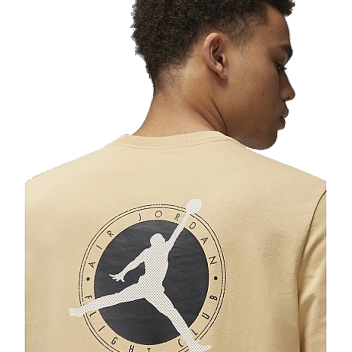 ФУТБОЛКА AIR JORDAN FLIGHT MVP MENS T-SHIRT BEIGE DX9563-253