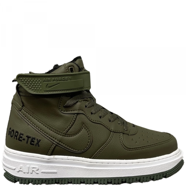 Nike Air Force 1 Gore-Tex Fur (Haki\White)