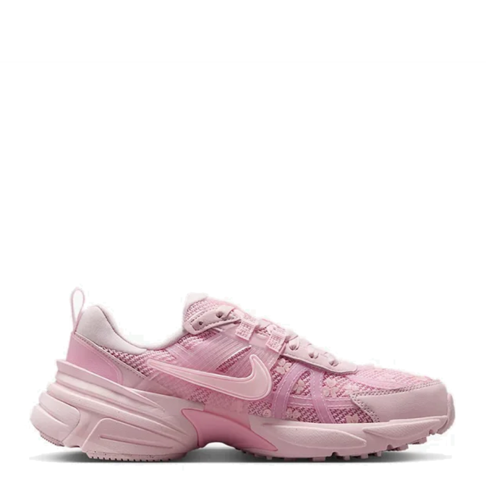 Nike V2K Runtekk White Pink Flowers