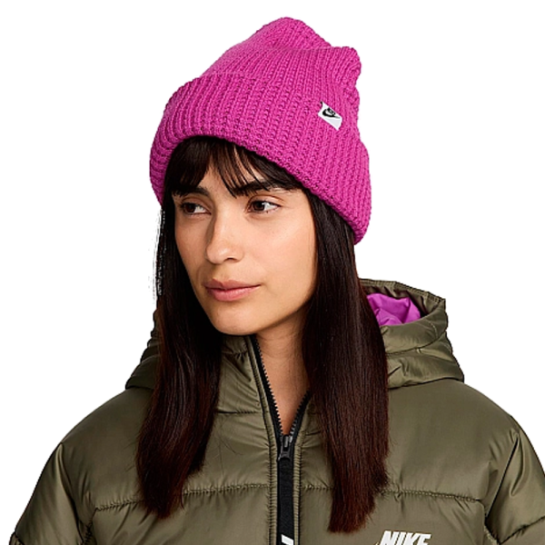 Шапка унісекс Nike Peak Waffle Knit Beanie Pink FZ2123-518