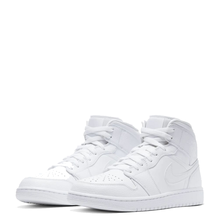 Nike Air Jordan 1 Mid White 554724-130