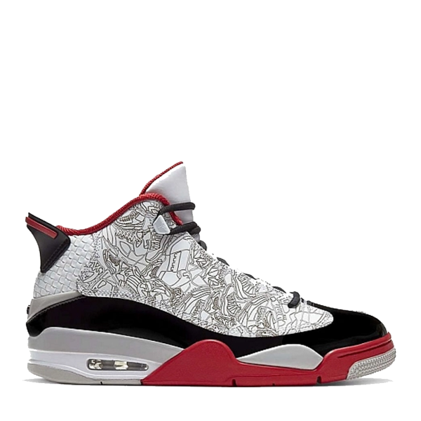 AIR JORDAN DUB ZERO WHITE/VARSITY RED/NEUTRAL GREY/BLACK 311046-116