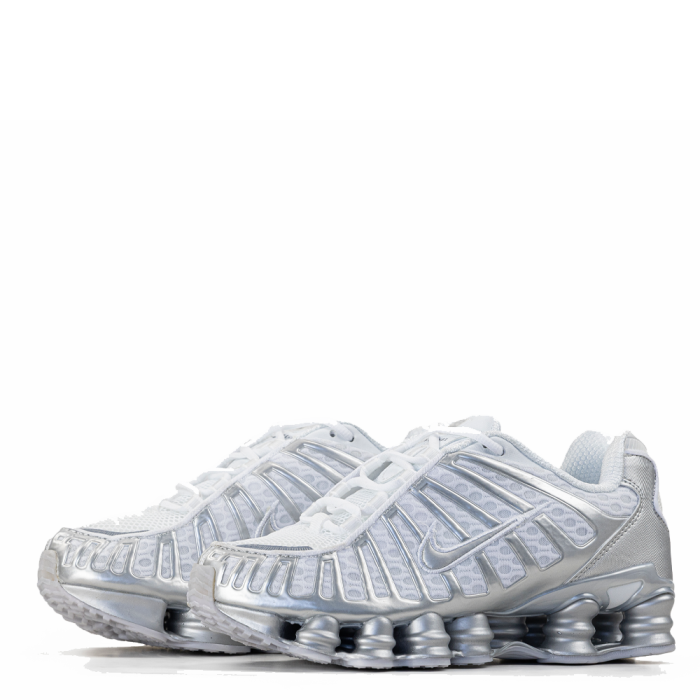 Nike Shox TL Light Bone Metallic Silver Cool Grey