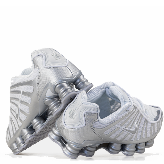 Nike Shox TL Light Bone Metallic Silver Cool Grey
