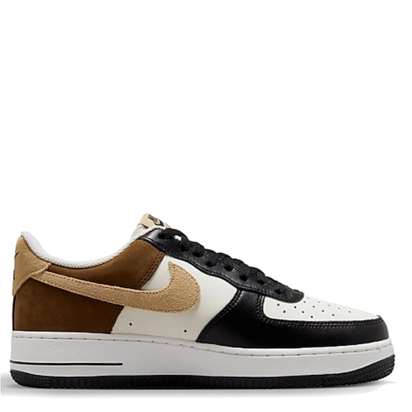 NIKE AIR FORCE 1 LOW 07 MOCHA BROWN TAN BLACK/BROWN