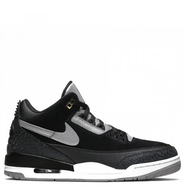 Nike Air Jordan 3 Retro Tinker Black Cement Gold