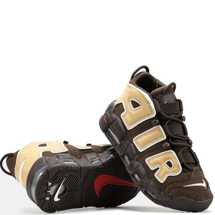 Nike Air More Uptempo Brown/Yellow
