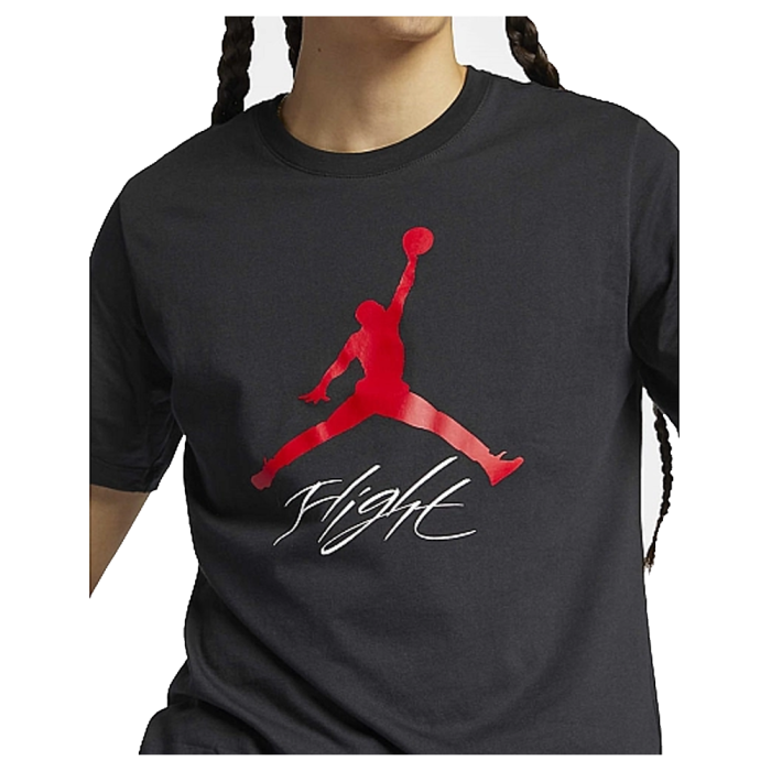 ФУТБОЛКА AIR JORDAN T-SHIRT JUMPMAN FLIGHT BLACK AO0664-010