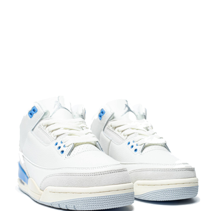 Nike Air Jordan Retro 3  Lucky Summit White / Blue
