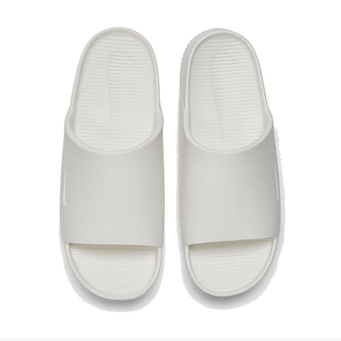NIKE CALM SLIDE SANDALS WHITE FD4116-100