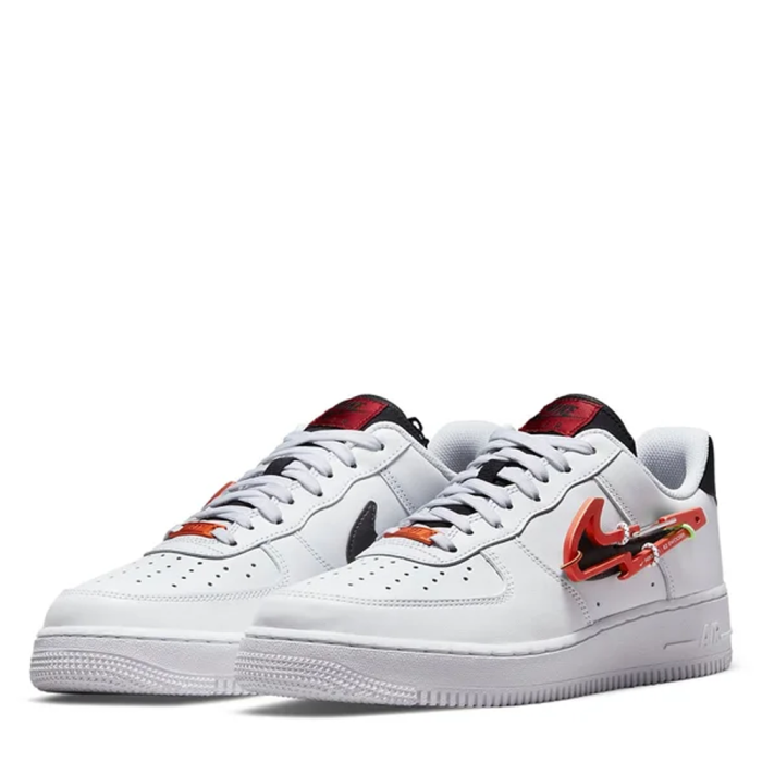 Nike Air Force 1 '07 PRM Mousqueton Swoosh Rouge