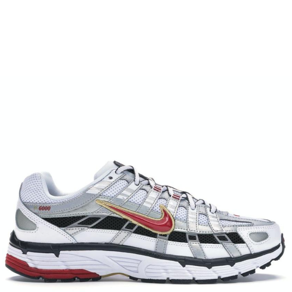 Nike P-6000 (White/Silver/Red)