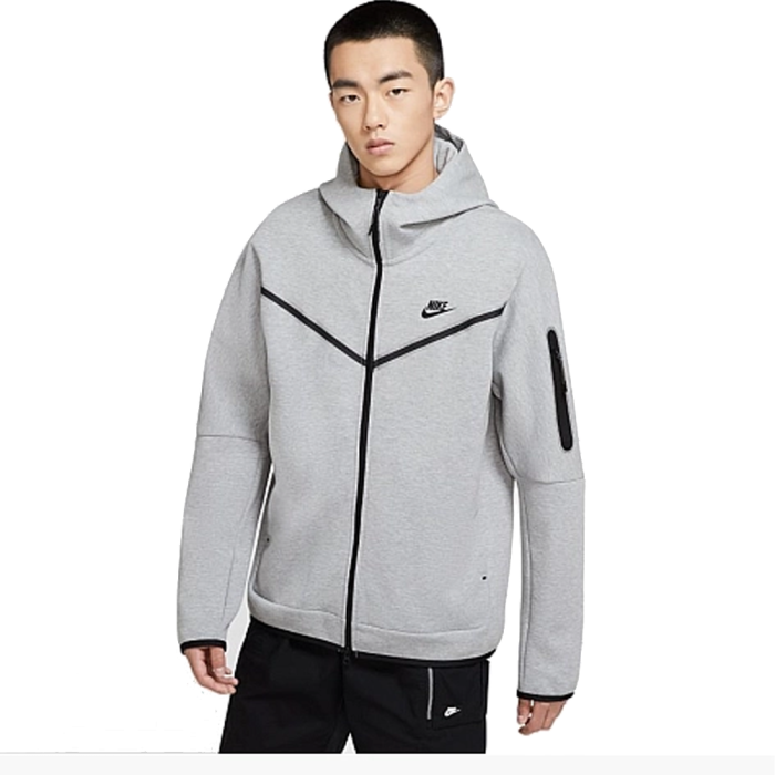 Толстовка Nike Sportswear Tech Fleece Grey CU4489-063