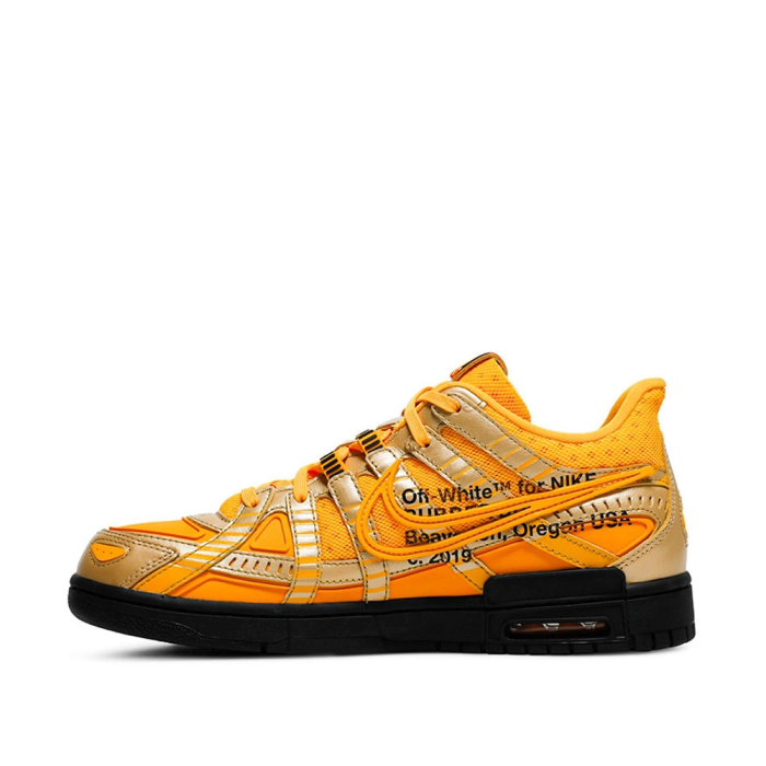 Nike Dunk Air Rubber Dunk 'University Gold' x Off-White
