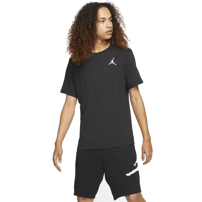ФУТБОЛКА AIR JORDAN M J JUMPMAN EMB SS CREW BLACK  DC7485-010
