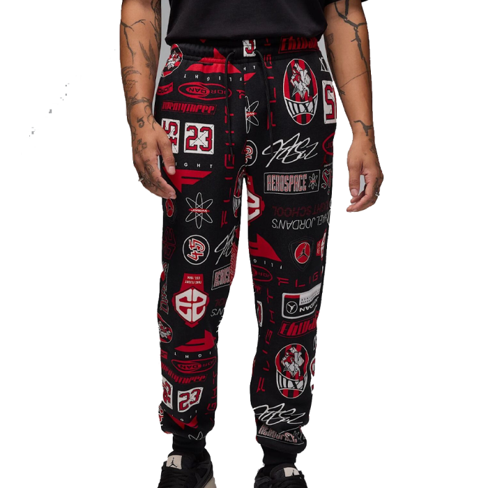 Спортивні штани Nike Air Jordan Essential All-Over Print Fleece HM7257-010
