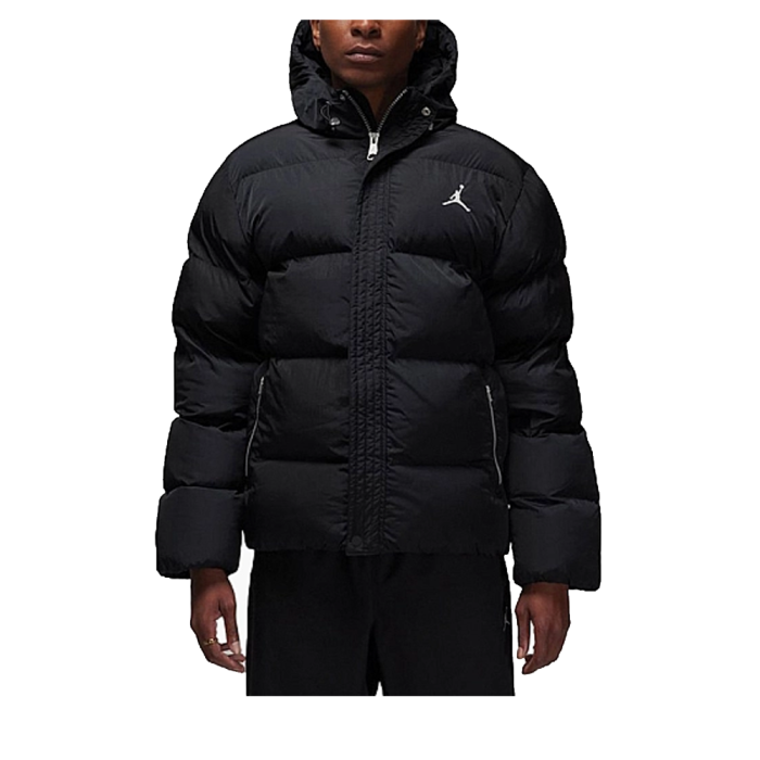 ПУХОВИК AIR JORDAN ESSENTIALS PUFFER JACKET BLACK FB7311-010