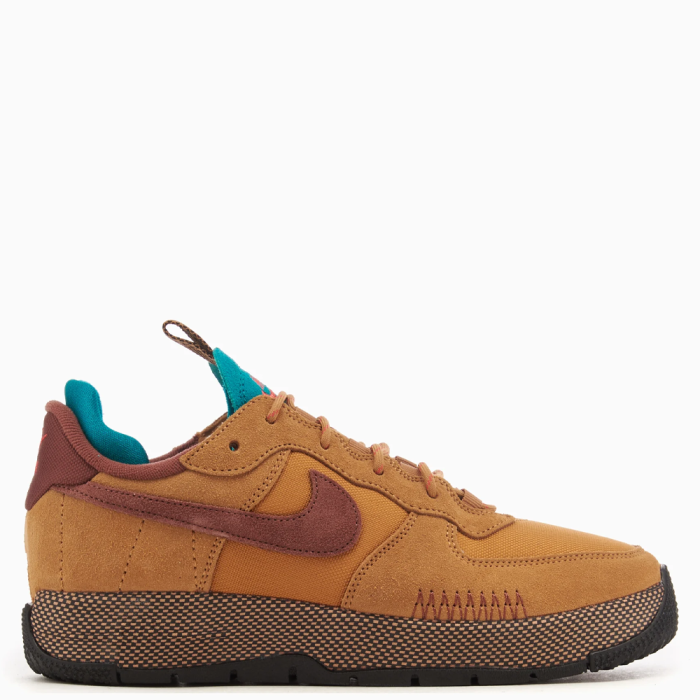 NIKE WMNS AIR FORCE 1 WILD FLAX/TEAL FZ2600-201