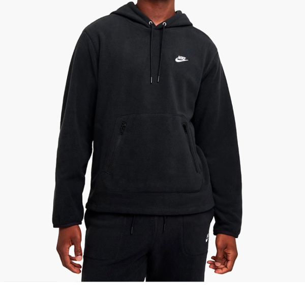 Худі чоловіче Nike Club Winterized Hoodie Black FZ0660-010