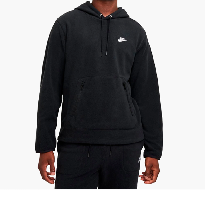 Худі чоловіче Nike Club Winterized Hoodie Black FZ0660-010
