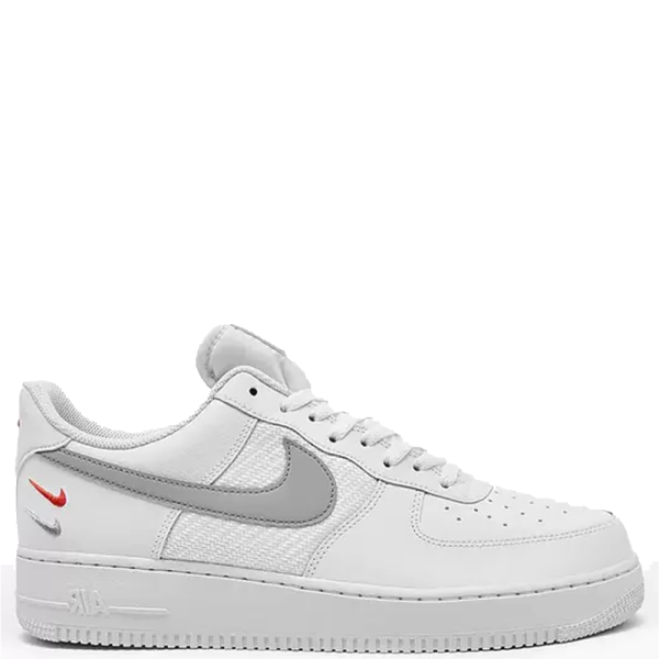 NIKE AIR FORCE 1 LOW SE MINI SWOOSH CASUAL SHOES WHITE FD0666-100