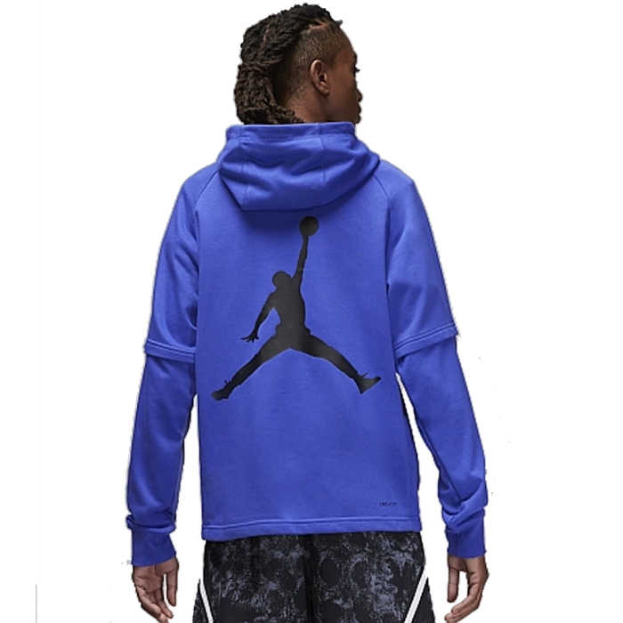 ХУДІ AIR JORDAN DRI-FIT SPORT BREAKFAST CLUB MENS GRAPHIC FLEECE PULLOVER HOODIE BLUE DV9781-430