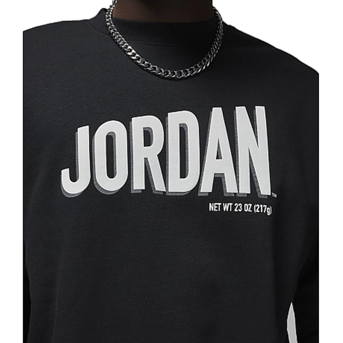 СВІТШОТ AIR JORDAN SWEAT CREW FLIGHT MVP CORE BLACK DV7588-010
