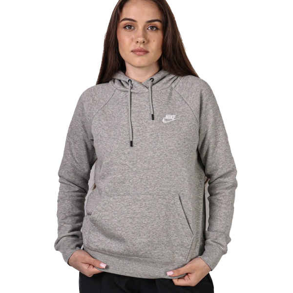 Худі жіноче Nike W Essential Fleece Hoodie Grey  BV4124-063