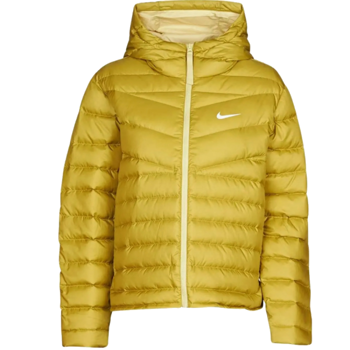 Пуховик жіночий Nike Sportswear Down-Fill Windrunner Yellow CU5094-377