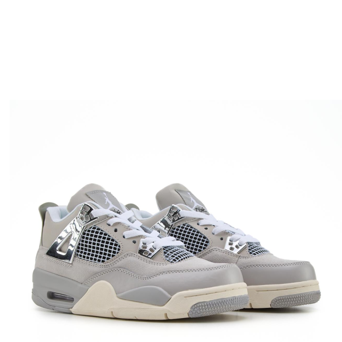 Nike Air Jordan 4 Grey Silver