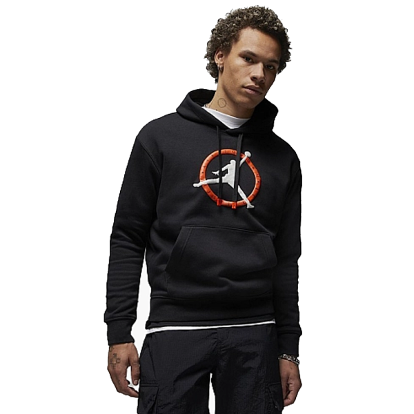 ХУДІ AIR JORDAN AIR FLT MVP GFX FLC PO BLACK FB7050-010