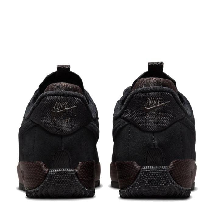 Nike Air Force 1 Wild (Black Velvet/Brown)