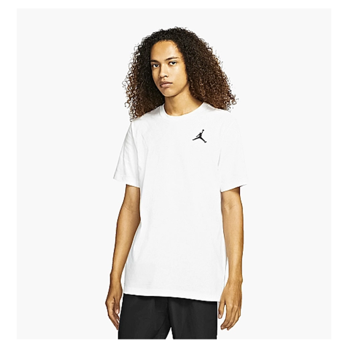 ФУТБОЛКА AIR JORDAN M J JUMPMAN EMB SS CREW WHITE DC7485-100