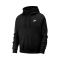 Толстовка NIKE M NSW CLUB HOODIE FZ BB BLACK