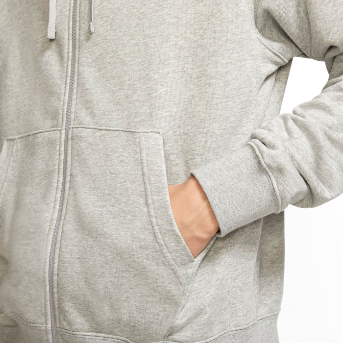 Толстовка NIKE M NSW CLUB HOODIE FZ FT GREY