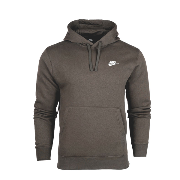 NIKE PULLOVER HOODIE BROWN