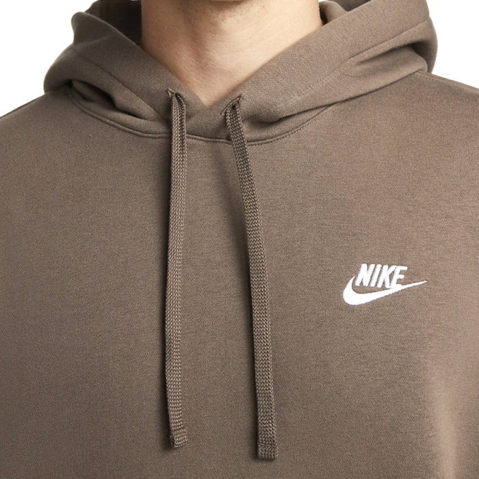 NIKE PULLOVER HOODIE BROWN
