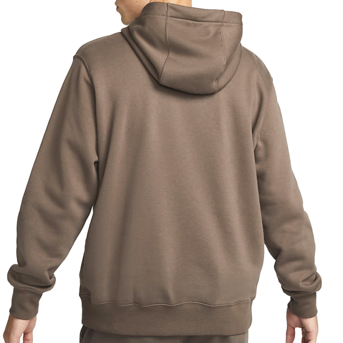 NIKE PULLOVER HOODIE BROWN