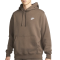 NIKE PULLOVER HOODIE BROWN