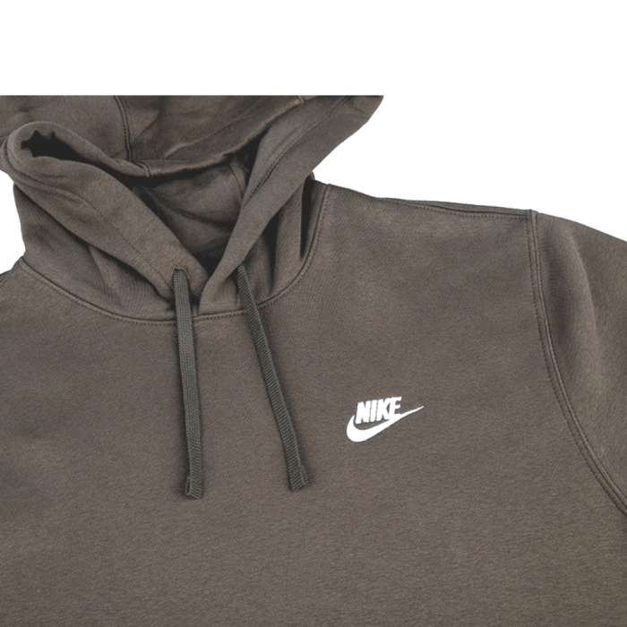NIKE PULLOVER HOODIE BROWN