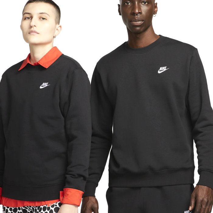 NIKE NSW CLUB CREW BLACK
