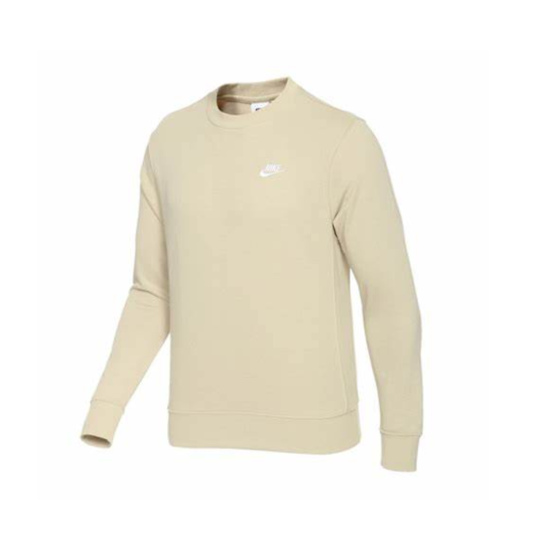 Світшот NIKE NSW CLUB CREW FRENCH TERRY SWEATSHIRT BEIGE