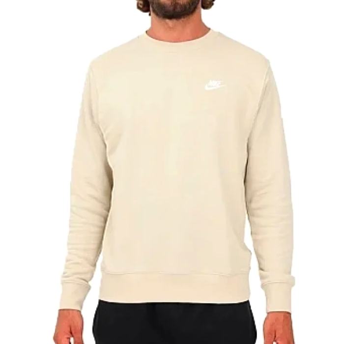 Світшот NIKE NSW CLUB CREW FRENCH TERRY SWEATSHIRT BEIGE