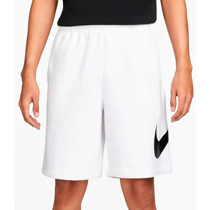 NIKE MENS GRAPHIC SHORTS WHITE
