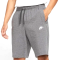 NIKE M NSW CLUB SHORT JSY GREY